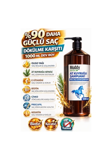Muddy Horse Tail & Longer Hair Shampoo 1 L