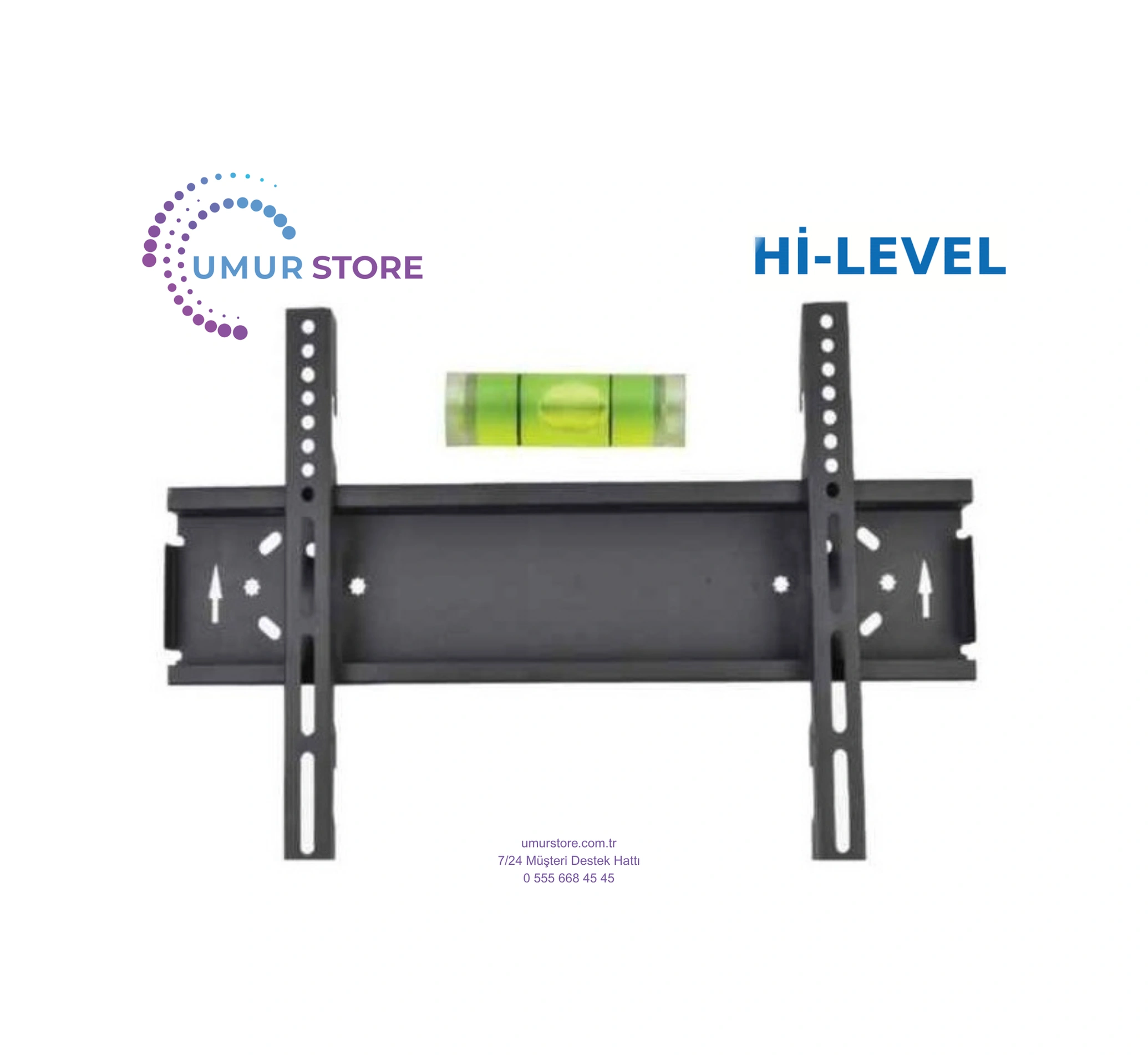 Hi-level 43" Uht750 4k Ultra Hd Smart 42 - 75 İnç Lcd Led Ekran Tv Sabit Askı Aparatı