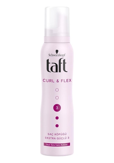 Taft Bukle Belirginleştici Saç Köpüğü No:3 2 x 150 ML