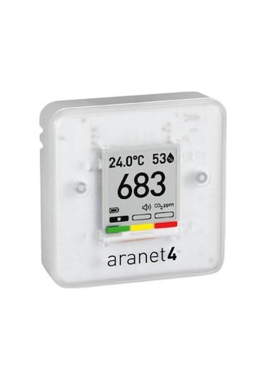Aranet4 Home Co2 Hava Ölçüm Isı Monitörü