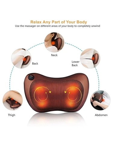 Titreşim,ısıtma Tüm Vücut İçin Yeni Nesil Masaj Kahverengi
