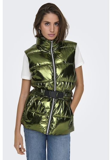 Only Bayan Yelek 15322795 Yeşil Yeşil