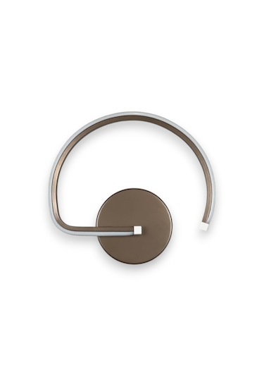 Gigi Aplik Kahverengi Gün Işığı Ledli Banyo Led Duvar Aplik Kahverengi