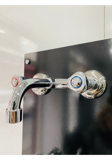 Klasik Sabit Lavabo Batarya Krom