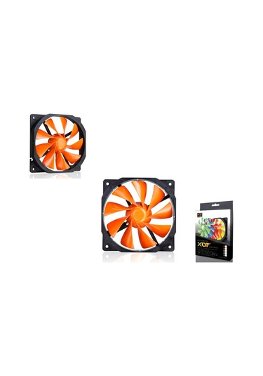 Xigmatek Xof-f1255 120 120 25mm Turuncu Kasa Fanı