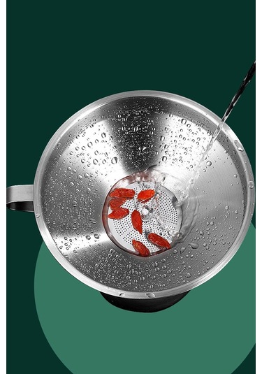 304 Çelik 14,5 Cm Yağ Meşrubat Şarap Meyve Suyu Hunisi Cin708