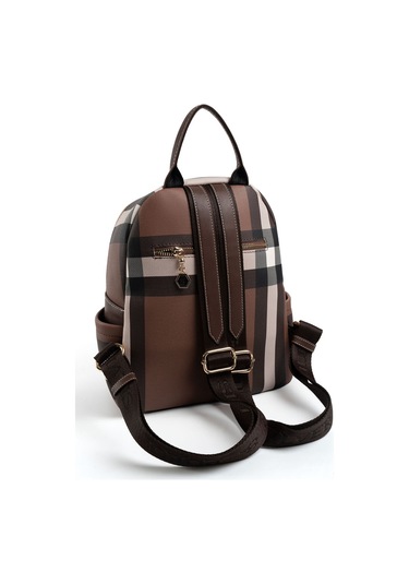 Kadın Silver Polo 906-47374 Sılver Polo Sırt Çantası Mk85 Koyu Kahve-mat Kahve Koyu Kahve-mat Kahve