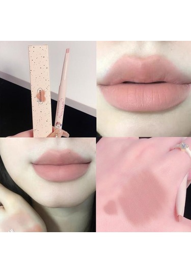 Süt Mat Pürüzsüz 3D Dudak Kalemi 08