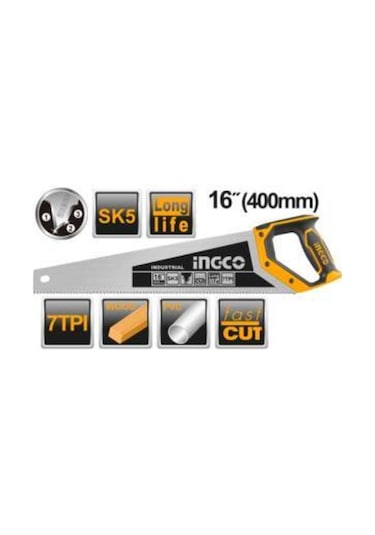 Ingco HHAS28400 Pala Testere 400 MM 16"