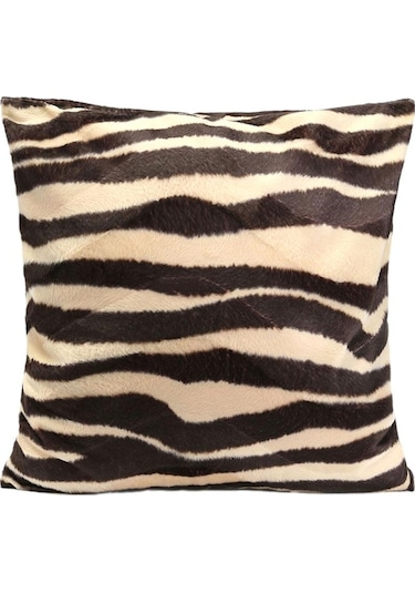 Homyl Leopar Kaplan Zebra Baskı Yastık Kılıfı Kanepe Araba Örtüsü Tarz 03