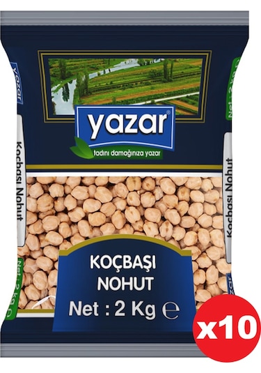 Yazar Koçbaşı Nohut 10 x 2 KG