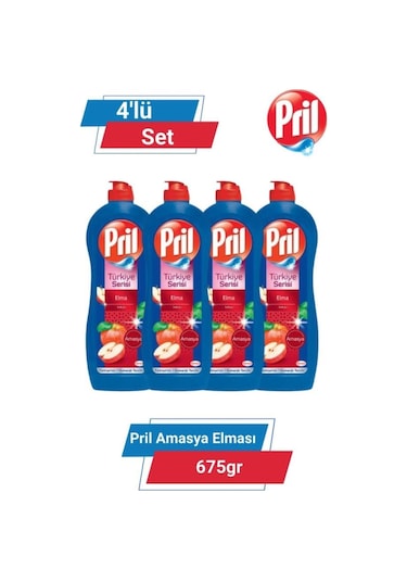 Pril Amasya Elması 675gr 4'lü Set set-hnkdtj-5181-6130