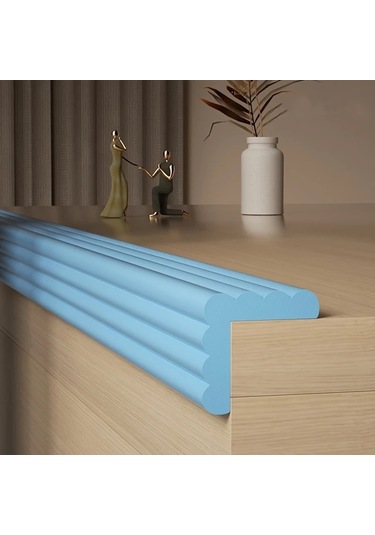 Dashanshop 1 Adet, Ev Kullanımı Köşe Koruma Bantı, Açık Mavi, 2 Metre, Yumuşak Açık Mavi