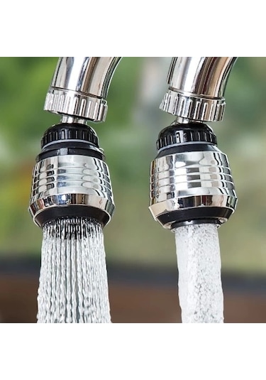 Pratik Su Tasarruflu 2 Modlu Musluk Başlığı Kısa Lisinya Çok Renkli