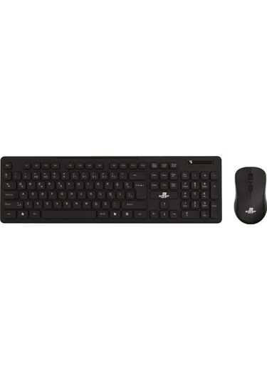 Steep Solid  ST-WKM01S Standart Kablosuz Q Klavye + Optik Mouse