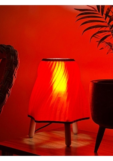 Abajur Galaksi Kırmızı,samanyolu Temalı Abajur,modern Yer Lambası