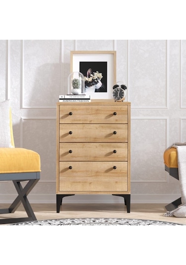 Decormet Holy Şifonyer Safir Meşe Diğer