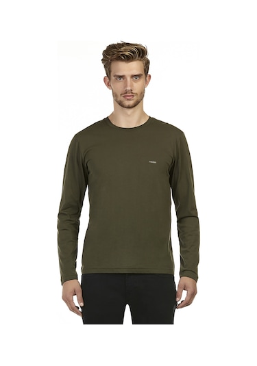 Vigoss Battal Erkek Sweatshırt B44221-03370 - Haki