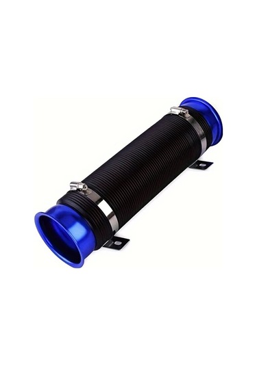 Xuweiwei Yellow Hava Emme Hortumu Esnek Boru Filtre Soğuk Besleme Kanalı İndüksiyon Seti Ayarlanabilir 33 5 109cm