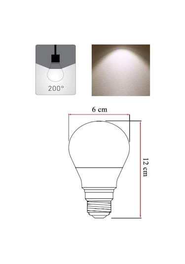 Panasonic 10,5w 75w Dim Led Ampul 4000k- Günışığı Işığı Kısalabilen Lamba