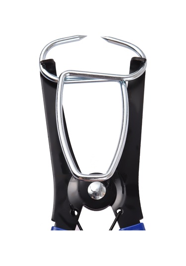 Aubyhe Mutfak Ahşap Çalışmaları İçin Mavi Metal Yaylı Sıkma Aleti - 10 Tane Klipsli Köşe Tutucu, Ahşap Hasarını Azaltır Mavi