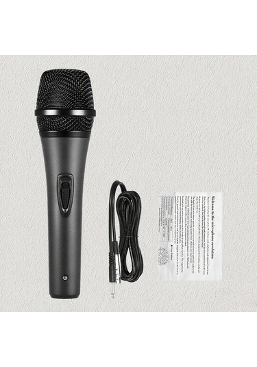 Fortunelane 320 Metal Dinamik Mikrofon: Yüksek Kaliteli Ses, Kalp Formu Yönlendirme, Dayanıklı Yapı, Klüp & Karaoke İçin İдеal