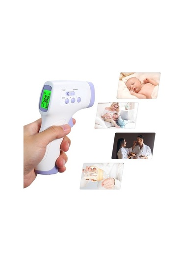 Besthome1 Jxd-001 Dijital Vücut Ve Nesne Sıcaklık Ölçer, Dokunmadan Lcd, 1 Saniye Hızlı, Pil Dahil