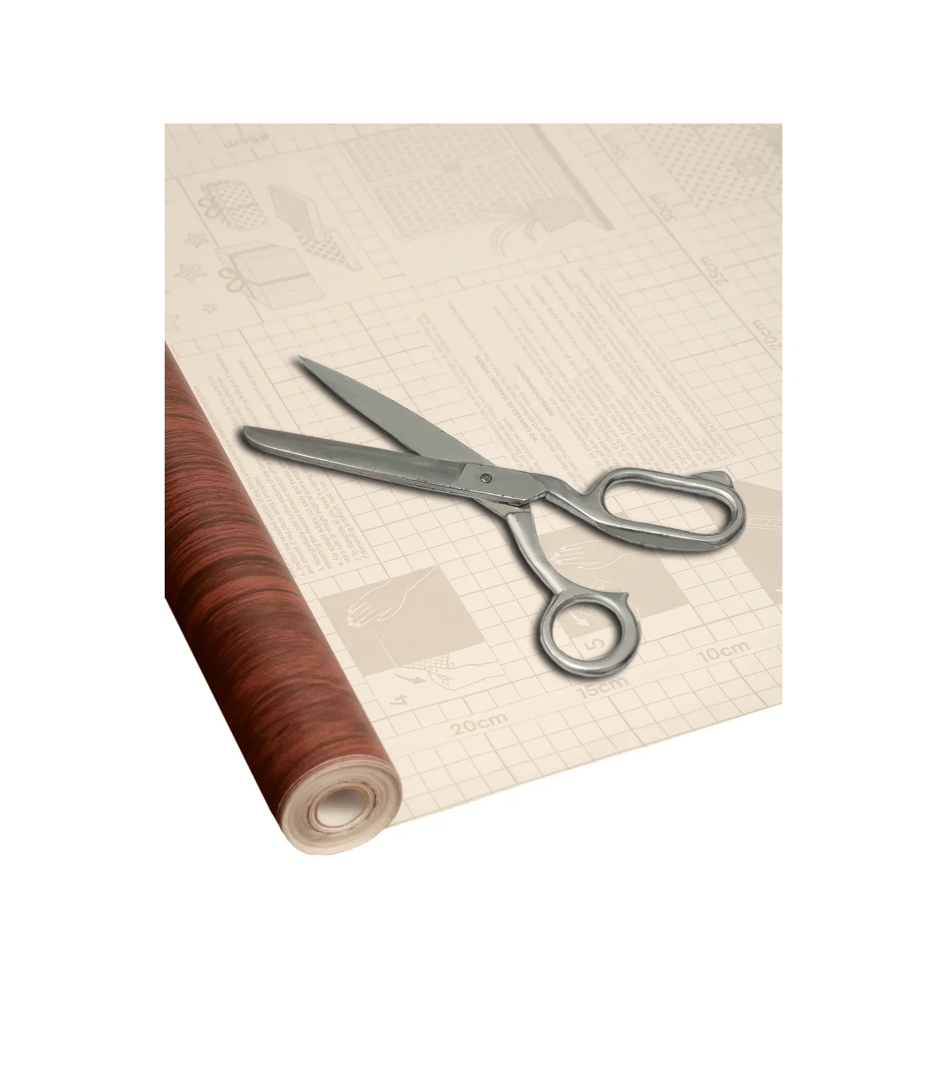 Stankoinstrument İ Osnastka Kendinden Yapışkanlı Ahşap Desenli Mat Mobilya Filmi 8 Metre 281402027