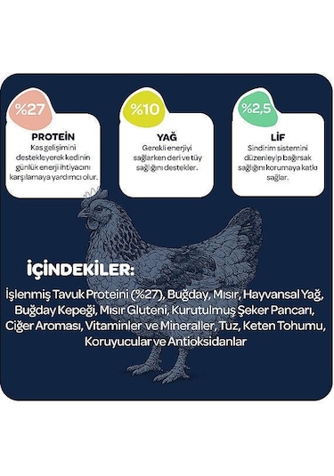 Obivan Tavuklu Yetişkin Kedi Maması 2 Kg