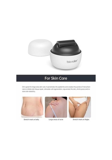 0.75 Bio Rulo G4 Mikroiğne Masajı 1200 Pins Titanyum Iğneler Sakal Saç Büyüme Bakımı Derma Rulo Yüz Cilt Bakımı Dermaroller Ik67f6 Çok Renkli