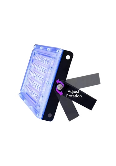 2 Adet Uva Siyah Işık 220v-240v Siyah Işıklar Ip65 50w Diğer