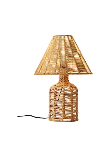 Mateo İpli Rattan Hasır Abajur Diğer