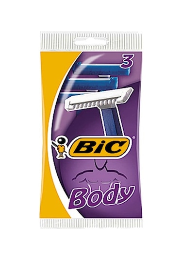 Bic Body-Banyo Kullan-At Tıraş Bıçağı 3'lü