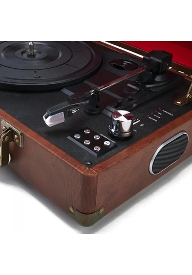 Gpo Attache Case Vintage Retro Pikap Kahverengi