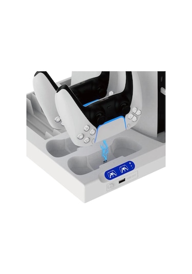 Ps5 Slım / Fat Soğutucu Özellikli Vr Standlı Şarj Dikey Standı Pg-p5s028