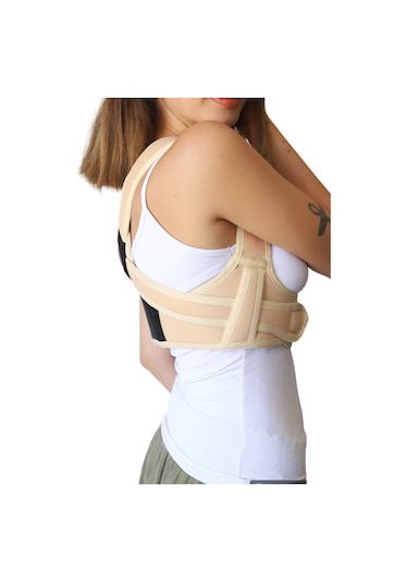 Next Craft Unisex Dik Duruş Korsesi Krem