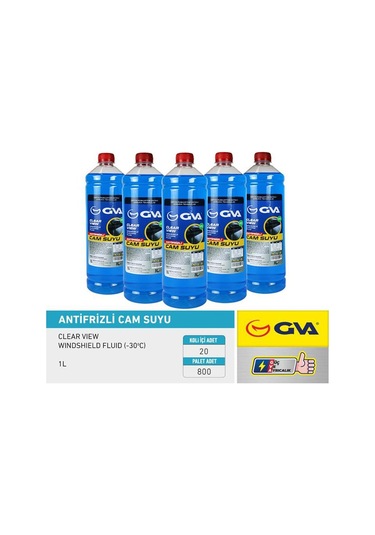 Gva -30 Derece Antifrizli Cam Suyu 1 Lt. 9910127