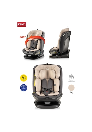 Kanz Orbit I-size Oto Koltuğu Bej