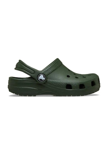 Crocs 206990-3cm Classıc Clog Çocuk Spor Terlik Sandalet Yeşil