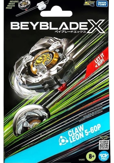 Bey03000 Beyblade 1li Set Claw Leon 5-60p
