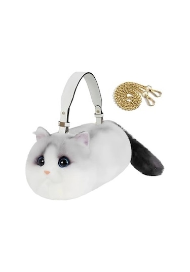 B&d Bd-cat007 Küçük Kedi Sırt Çantası Gri