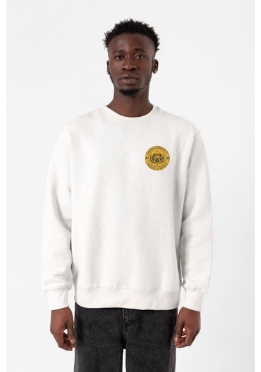 He Man Grayskull Brewing Co Logo Beyaz Erkek 2ip Sweatshirt 001