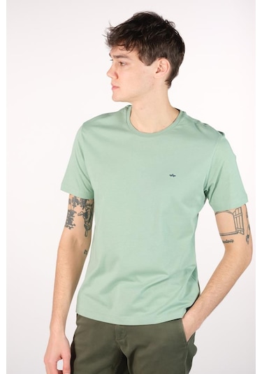 Arma Erkek Büyük Beden Bisiklet Yaka Tişört Y22374868501 Yeşil Arma Erkek Büyük Beden Bisiklet Yaka Tişört Y22374868501 Yeşil