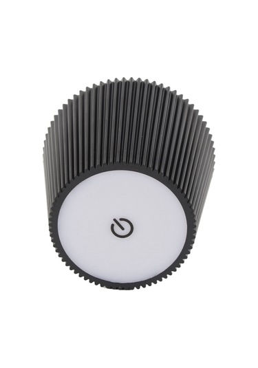 Shineyee Led Şarjlı Şişe Lambası, 3 Renk Aydınlatma, Ip54 Su Geçirmez, 2000mah Pil, Dış Mekan & İç Mekan Kullanıma Uygun, Touch Kontrol, Modern Tasarım Siyah