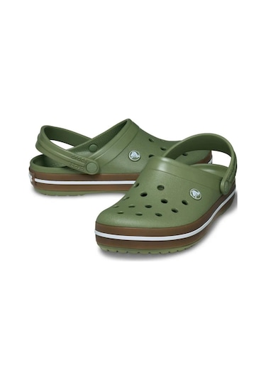 Crocs 212756-3bx Crocband Gum Clog Unisex Sandalet Yeşil