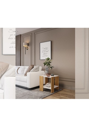 Lungo Yenilikçi Tasarımlı Açık Yan Sehpa