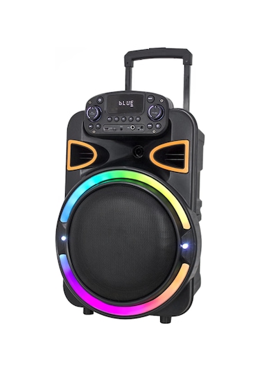 Acl Acs-2 30w Taşınabilir Tws Kablosuz Partybox Hoparlör Rgb Işık, Bluetooth, Kumanda Ve Mikrofon