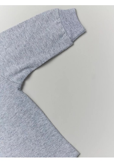 Asno Düğmeli İnce Yenidoğan Body Kıyafetleri 3'lü Set 164218940 Gri