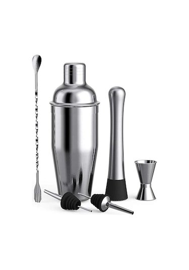 6 Parça Kokteyl Seti 750ml Avantajlı Shaker Paketi