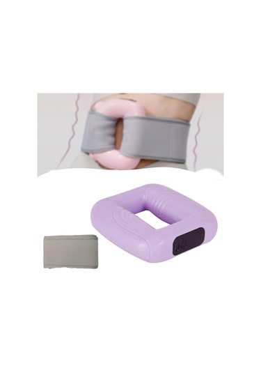 Suntek Elektrikli Masaj Halkası Kompakt El Aleti Yetişkinler Menekşe